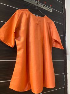 Orange Tunic Top