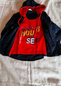 Boys Jeans Shirt Set