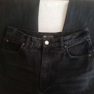 ZARA WIDE LEG DENIM