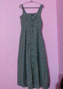 Black And White Maxi Dress For Women