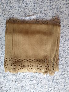 Women Beige Color Wide Leg Elastic Plazo