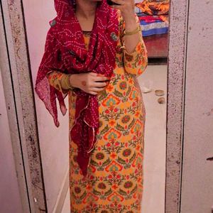 Stylish Multi Colour Long Kurta
