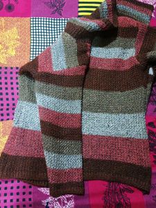 Striped Knit Cardigan