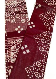 Linen Batik Saree