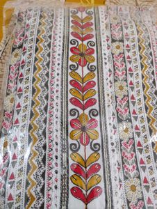 Boho Bloom – 3-Piece Unstitched Suit