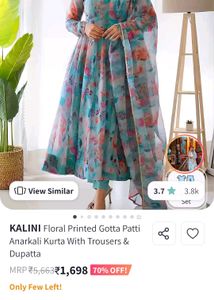 Floral Anarkali Kurta