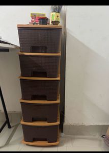 5-Tier Storage Drawer Unit