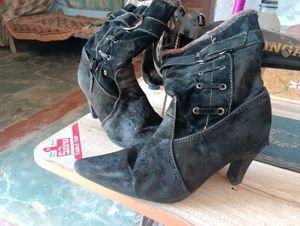Beautiful Velvet Boots