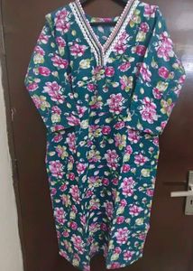 New Unused PureCotton Multi Floral Suit