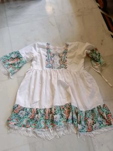 Floral Embroidered Dress