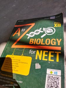 A to Z Biology For Class 12