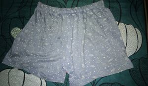 Celestial Print Pajama Shorts