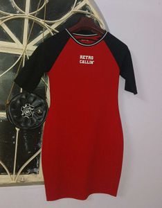 Red Bodycon Mini Dress