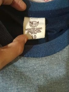GREY BOYS TSHIRT