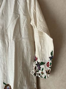 Short Khakhi Kurti