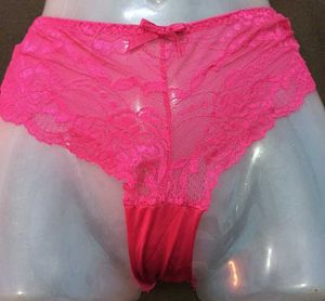 Pink Lace Detail Panties 💚.