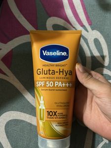 Vaseline SPF 50 Sunscreen