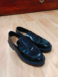 Classic Black Loafers