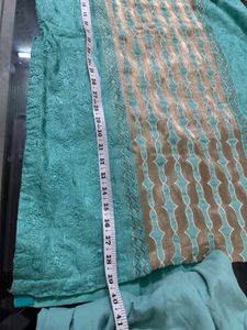 Sea Green Colour Kurta Set