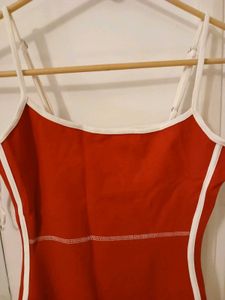 Ginger Red Sporty Dress