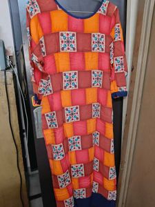 Colorful Patchwork Kurta
