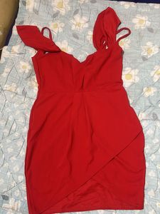 Red Mini Party Dress