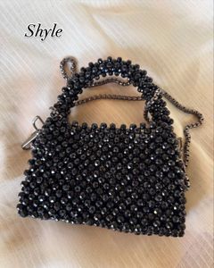 Handmade mini Pearl /beaded Bag