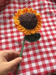 Crochet Sunflower Decoration