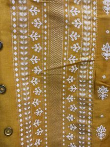 Mustard Brand New Kurta