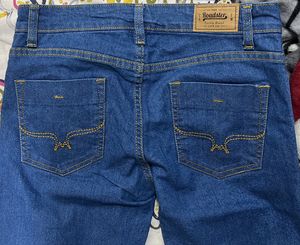 ROADSTER Denim Blue Straight Fit Jeans