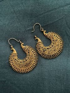 Gold Statement Earrings