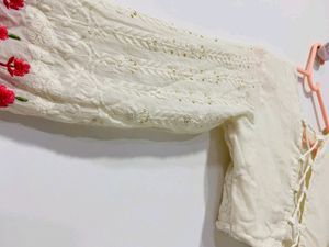 White Premium Lhenga Choli