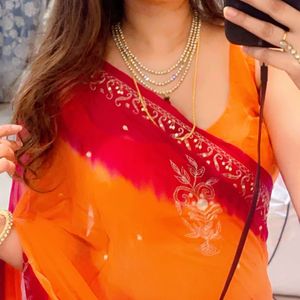 Pure Georgette Saree
