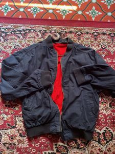 RARE TWO SIDED MALBORO BOMBER MEDIUM SIZE