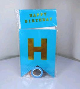 Paper Birthday Banner - 1 Pack