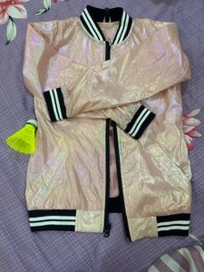 Holographic Bomber Jacket