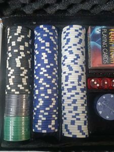 Poker Set with Case