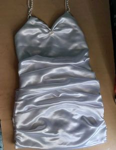 Bodycon Dress With Beads Saphegatti Sleeve