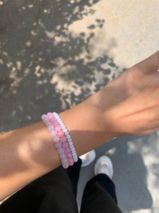 glass bead bracelets set of 3