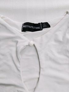 🧁coquette Pintresty Knot Top