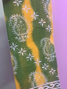 Cotton Saree New With Tag