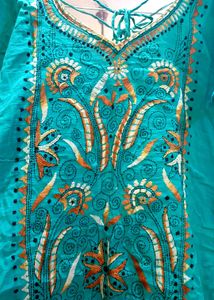 Thread Work Kurta