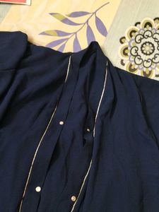 Navy Blue Abaya
