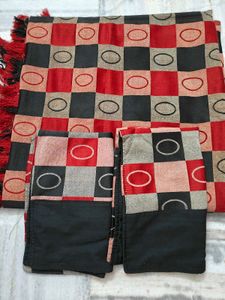 Satiny double bedsheet