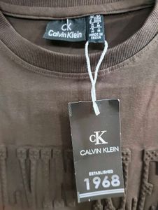 Calvin Klein Brown Long Sleeve Tee