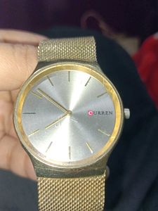 Curren Gold Watch