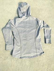 🦑2GO Grey Zip-Up Hoodie
