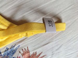 Yellow zivame New Unused Bra