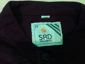 Men Violet Tshirt