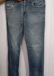 Acid Wash Denim Jeans